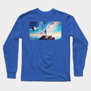 spacewoman Long Sleeve T-Shirt